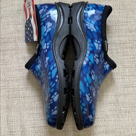 Sloggers Waterproof Garden Shoes Removable Comfortable Insoles Paw Prints NWT 8 - Picture 7 of 15